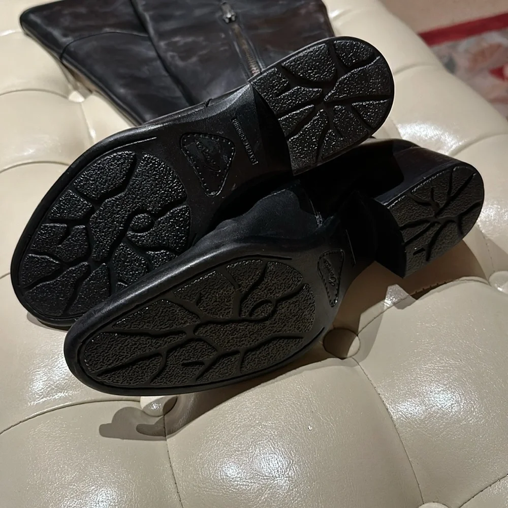 NEW Crown by Born genuine leather over knee boots